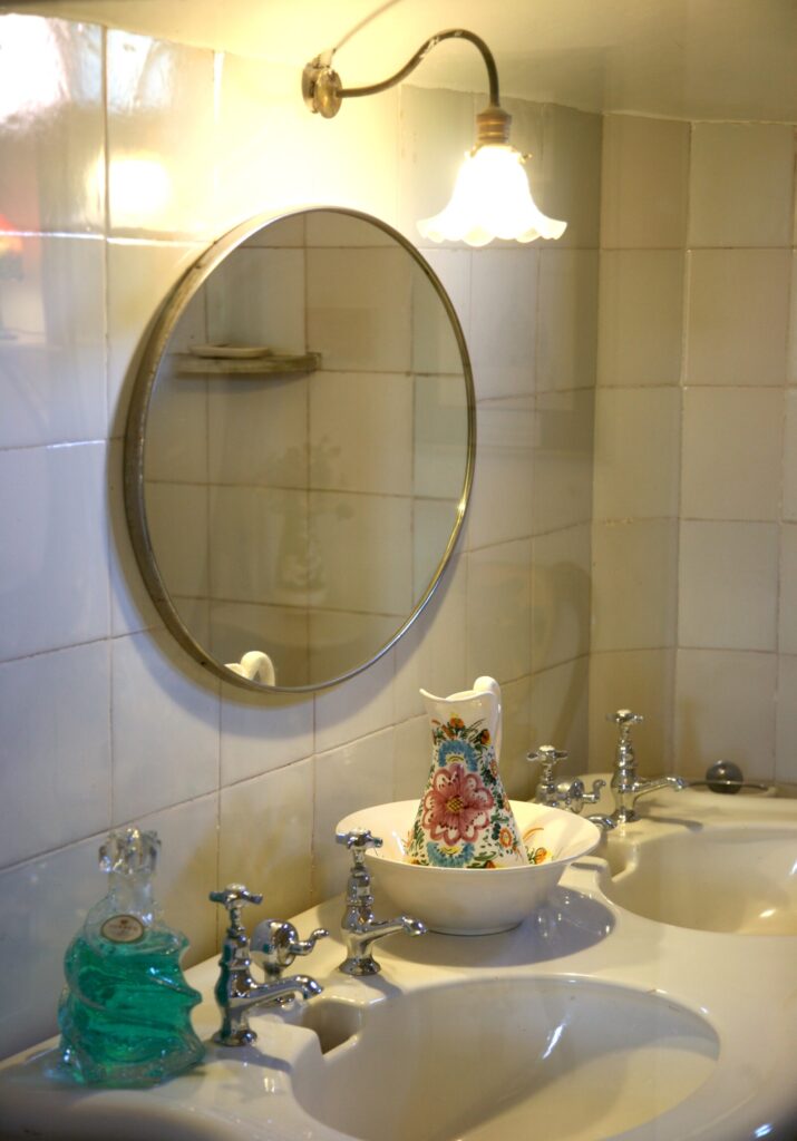 Sconce Height Depends On Where They Are Placed In Relation To Your Bathroom Mirror