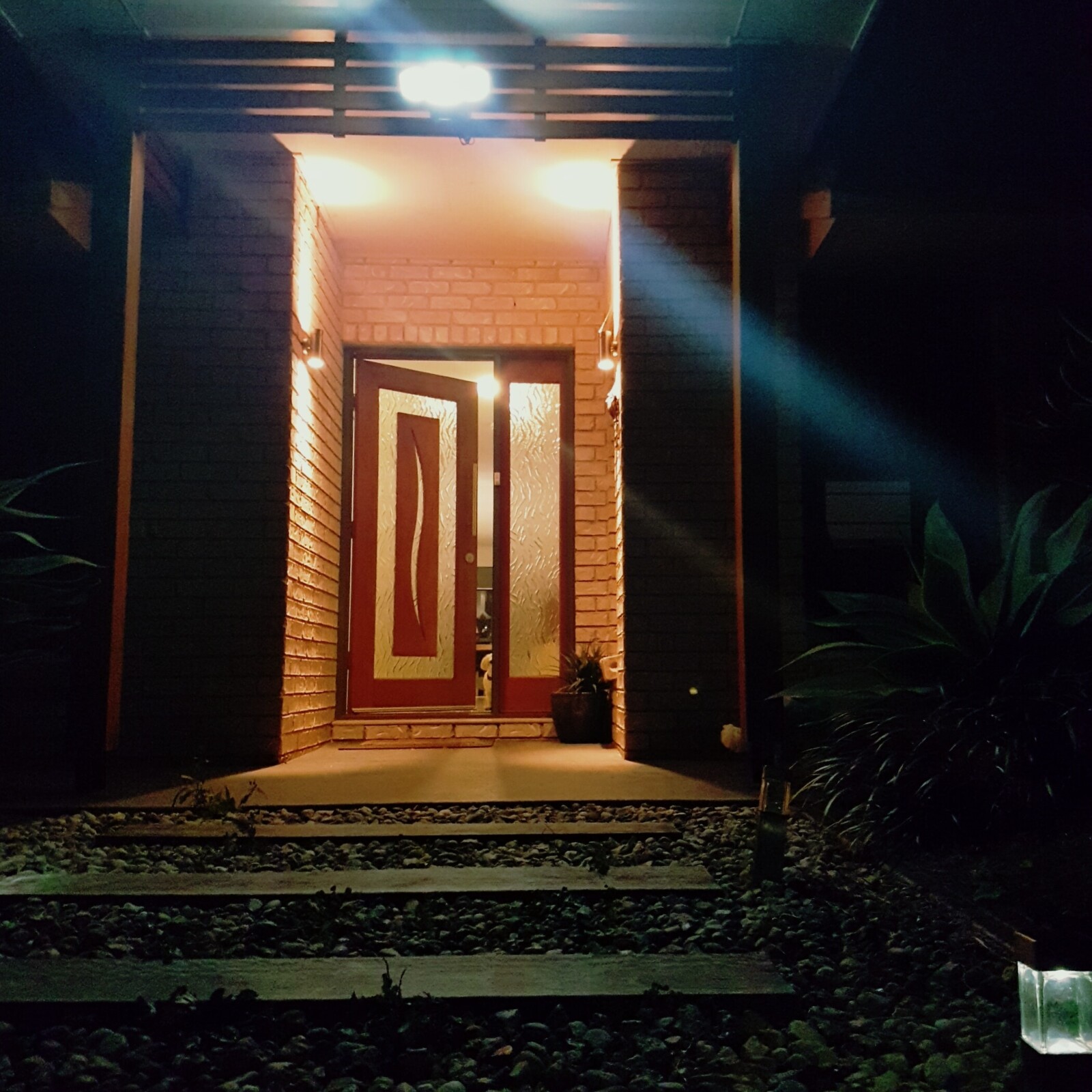 A good porch lighting method is ambient lighting
